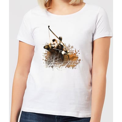 The Lord Of The Rings Legolas Women's T-Shirt - White - XS