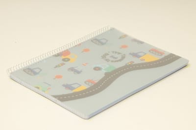 Ancor Spiraalboek B'LOG PLAY ME Cars A5 ruit 5mm 80 vel 90 grams - AN-128253