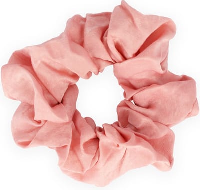 Lajetti - Scrunchie Zijdezacht Roze - Extra Vol en Luxe Haarwokkel Tencil