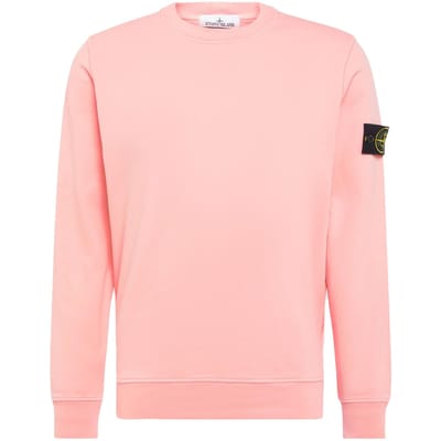 Stone Island Logo Sweatshirt Roze Heren Streetwear 101563051-V0080 XL pink