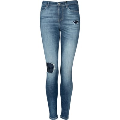 Guess Jeans Skinny Vrouw blauw