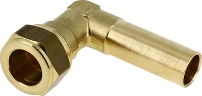Bonfix messing knel inschuifknie 15mm