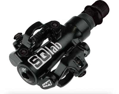 SQlab Pedalen MTB Klikpedaal 511 - S - Fietspedalen met Klikfunctie - -5 mm - SPD-schoenplaatjes - Instelbare Hardheid - Kort - Zwart