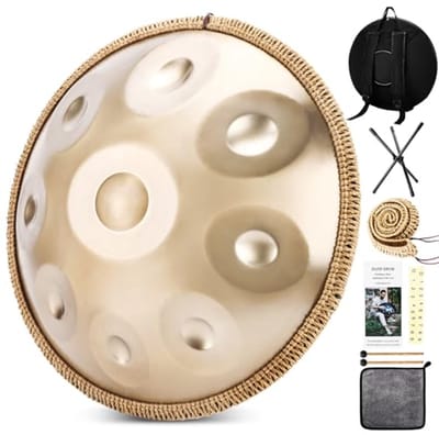 Professionele Handpan 432 Hz - 9 Noten - Stalen Trommel voor Yoga en Meditatie