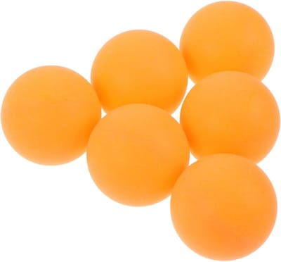 Tafeltennisballen Met Geluid - Blinde Pingpongballen - Toegankelijk Sport Entertainment - Met IJzeren Kralen - 4cm Doorsnede - Oranje
