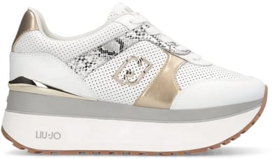 Liu·jo Maxi Wonder Plus 02 Bis Schoenen Wit EU 41 Vrouw