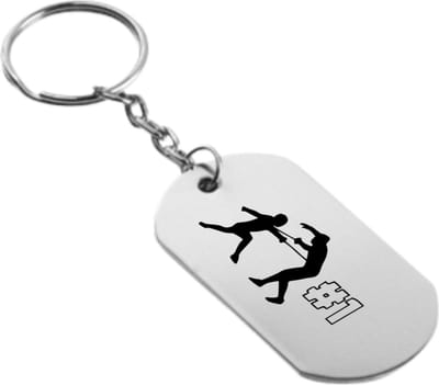Akyol - schermen sleutelhanger - Sport - familie vrienden - cadeau - 54 x 29mm