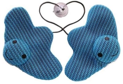 KZQ Drijvende olie-absorberende spons – Reinigingsspons voor hot tubs – Spa-spons – Hot tub-skimmer in de vorm van een vliegende vis – Set van 2 – Herbruikbaar – Houdt het water schoon en helder – Geschikt voor hot tubs en zwembaden