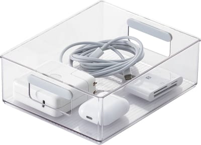 So Clever Opbergdoos small Classic Clear - Transparant - Stapelbaar | Diepvriesbestendig | BPA-vrij