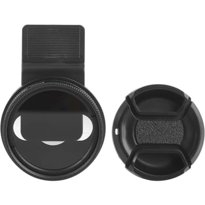 Veledge 37mm CPL Polariserend Polarizer Lensfilter voor Mobiele Telefoons van Verschillende Merken black