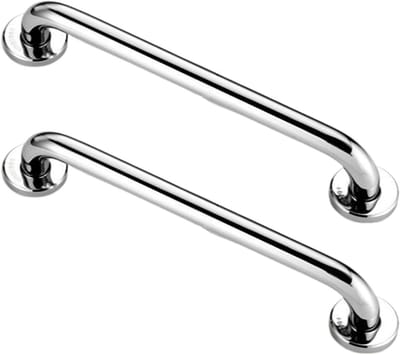 Veiligheidsbeugel Badkamer - Steunhandgreep Douche - Veiligheid Thuis - Roestvrij Staal - 40 Cm - Zilverkleurig