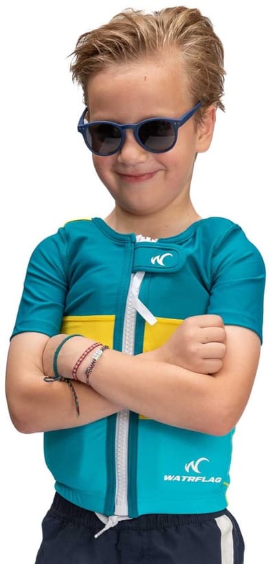 Watrflag swim suit Frejus Kids multicolour- zwemvest / drijfvest voor kinderen met korte mouw XXS