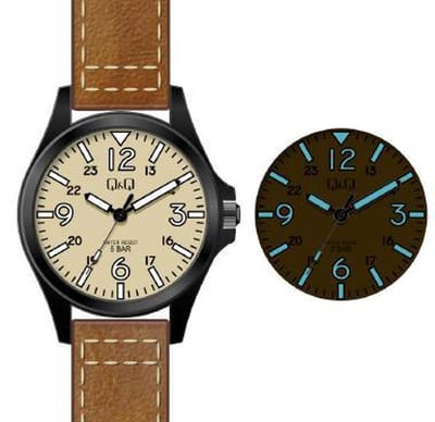Q&Q heren horloge QB12J515