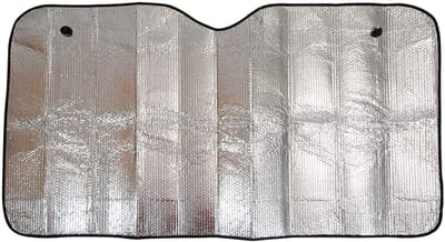 JHUBERS- Zonnescherm Auto - Opvouwbaar 130x60cm - UV Blokkerend - Hoge Weerstand Zuignappen - Perfecte Pasvorm - Houdt Interieur Koel