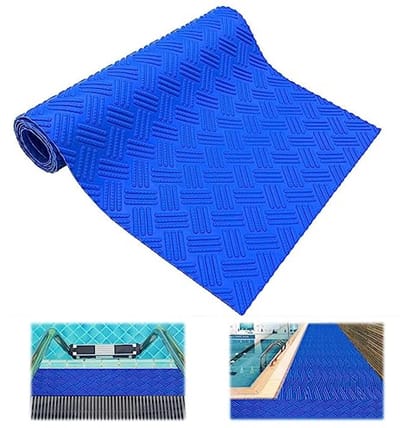Antislip Zwembad Laddermat - Beschermmat voor Trappen en Ladders, 90 x 23 cm