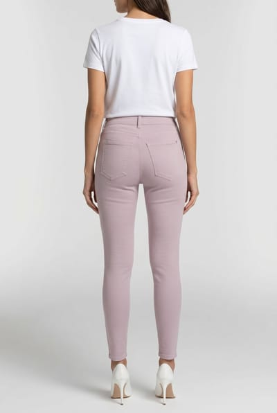 Atelier Gardeur Vicky685-80801 Dark Pink Maat: 36 | Skinny Broeken Outlet | Dames | Roze