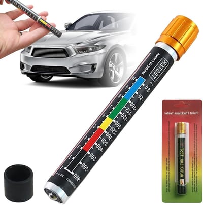 Dikte meter voor autolak, nauwkeurige lakdikte met magnetische bovenkant, detecteert onzichtbare laklagen en schade aan de carrosserie, ideaal voor autoliefhebbers en professionals
