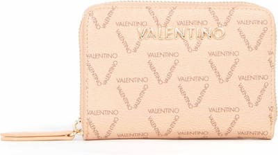 VALENTINO Portemonnee Lady Re Zip Around Wallet Beige / Multicolor
