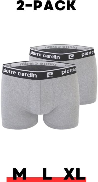 Pierre Cardin - Heren Boxershorts - L - 2-pack - Katoenmix - Regular Fit