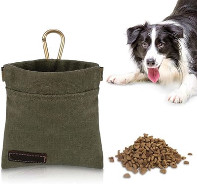 Handige Hondentrainingszak voor Kleine Honden, Waterdichte Snacktas met Automatische Sluiting, Ideaal voor Training en Wandelen, Perfect voor Puppy's en Dagelijks Gebruik