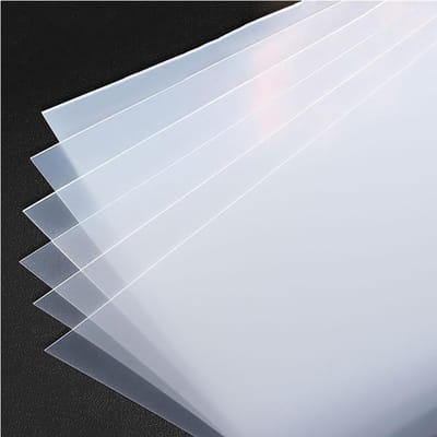 PP Platen - Kunststof Vellen - Hobby & Knutselen - Mat & Semi-transparant - A4 210x297mm - Semi-transparant