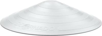 Doornado Deurstopper Coco - Wit - Ø 11,8 x 2,5 cm
