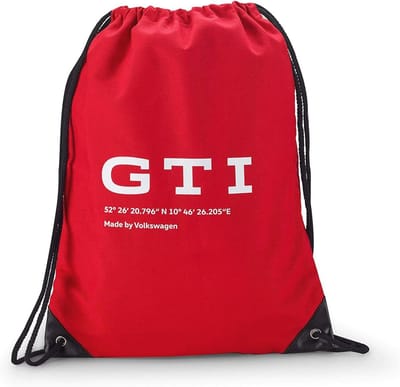 Sporttas met GTI Ontwerp - Rood, Ideaal voor Fitness en Vrijetijd