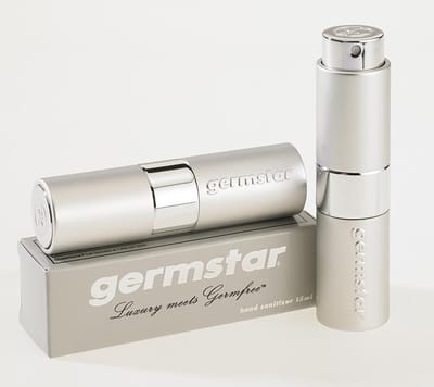 Startset Germstar DeLuxe Twist spray Agua zilver 15ml - navulling 474ml