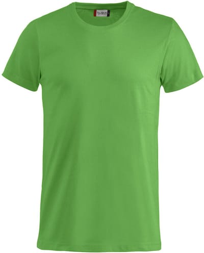 Basic-T bodyfit T-shirt 145 gr/m2 grasgroen 4xl