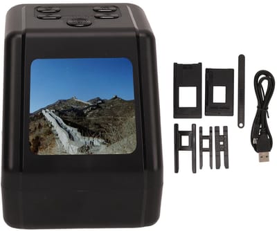 Allecto - Diascanner - Digitale filmscanner - Converteert verschillende filmformaten - 22 MP - Negatieve filmscanner - Geschikt voor archivering