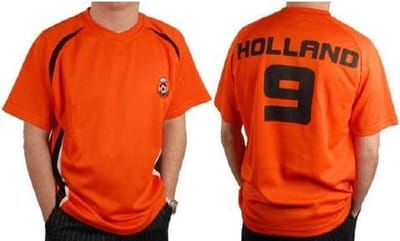 voetbalshirt badge nederland