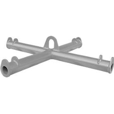 Bauer Big Bag Traverse TBB, voor kraan, L 1100 x B 1100 x H 215 mm, tot 2000 kg, stalen buis, muisgrijs