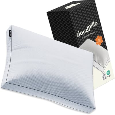 Cloudpillo Hoofdkussen - Recharge - 50x70 cm - Ultiem Comfort - Hotelkwaliteit en Ondersteunend - Perfect voor rug- & buikslapers - Hypoallergeen - Premium Kwaliteit
