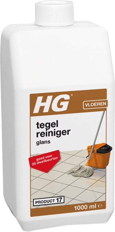 HG Vloertegel Glans Reiniger - 1000 ml - 2 Stuks !