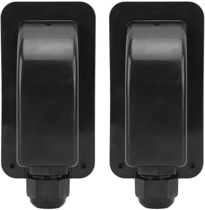 Dailygoody - Waterdichte Solar Kabelinvoerwartel - IP68 Connector - Eenvoudige installatie - Zonnepaneel Kabelinvoerwartel - Geschikt voor RV en boot