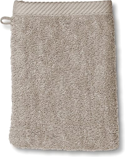 Kela Badkamer - Ladessa Washandje Silver Grey 15x21 cm Set van 3 Stuks - Kunststof - Zilver