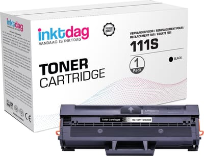 Inktdag huismerk Samsung mlt-d111s zwart tonercartridge, mlt d111s, mltd111s toner geschikt voor de volgende printers: Samsung Xpress M2020 , M2020 W , M2021 , M2021 W , M2022 , M2022 W , M2026 W