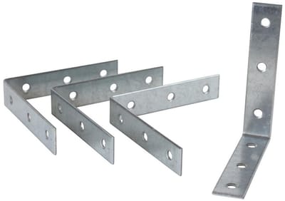 Stoelhoek - 100 mm - Verzinkt (4 stuks)