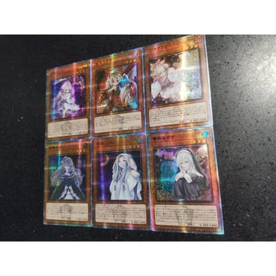 6 stuks/set Doe-het-zelf Yu-Gi-Oh! Zelfbeheersing Handtekening Verzamelen Ruil Flashcard Anime Cartoon Cadeau Speelgoed Hoge Kwaliteit