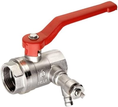 Kogeldoorlaatkraan met Ventilatie 1/2 inch en 1 inch