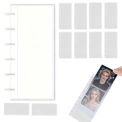 Dailygoods- Fotohouder 2x6 inch - Transparante Bescherming - Fotostrip Album - Organisatie - Veilig Ontwerp - Voor Bruiloften/Feesten - Fotoalbum