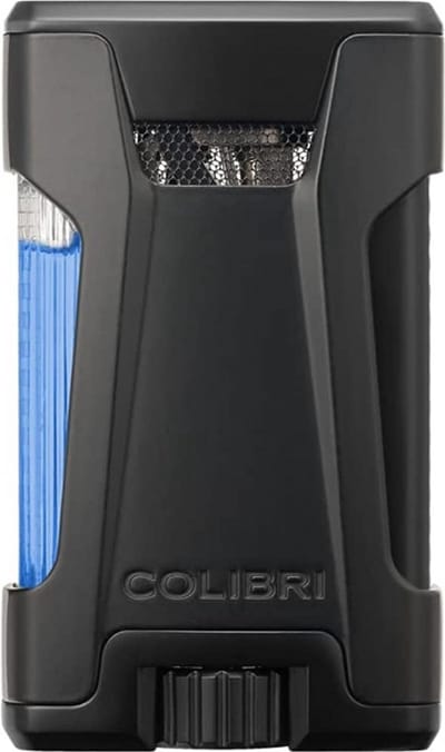 Colibri Aansteker Double Jetflame Rebel Black