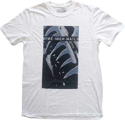Nine Inch Nails - Pretty Hate Machine Heren T-shirt - S - Wit