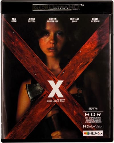 X [Blu-Ray 4K]