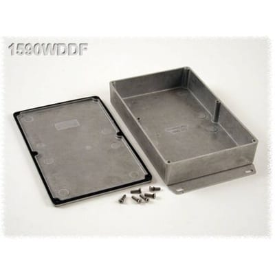 Hammond Electronics 1590WDDF Universele behuizing 187.5 x 119.5 x 37 Aluminium Natuur 1 stuk(s)