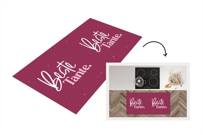 Keukenloper - Loper keuken - Quotes - 'Beste tante' - Spreuken - 120x60 cm - Keukenloper vinyl