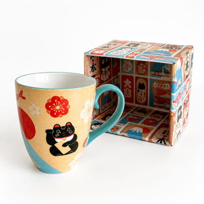 Tokyo Design Studio - Kawaii Japan Mok - Giftbox - 380 ml - 8,5 x 10,2 cm