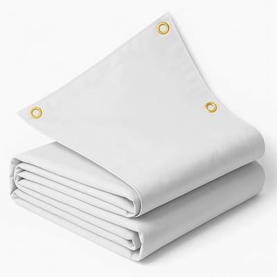 Zwaar, Waterdicht Dekzeil met Ringen voor Buiten - 650 g/m²