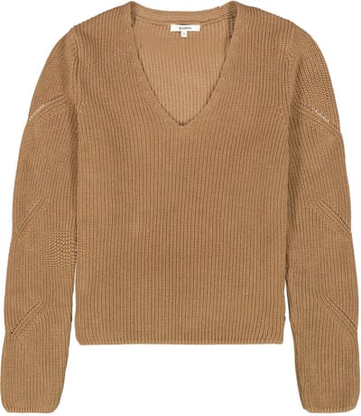 GARCIA Dames Trui Bruin - Maat L
