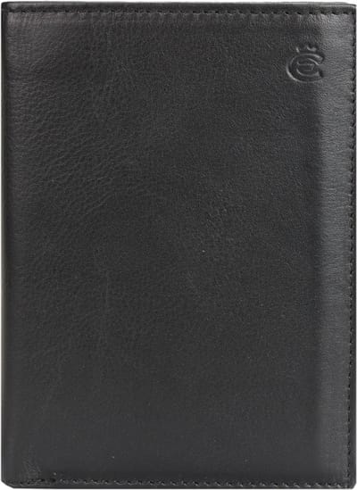 Esquire Eco Business Card Case Leer 9 cm - 9 Sleuven - schwarz